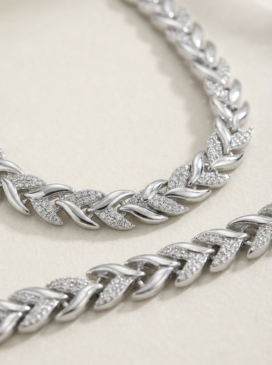 Claire – Collier et bracelet queue de sirène
