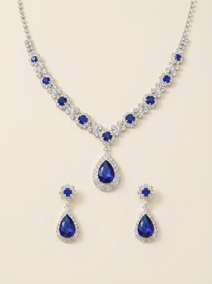 Valentine – Parure de bijoux en cristal