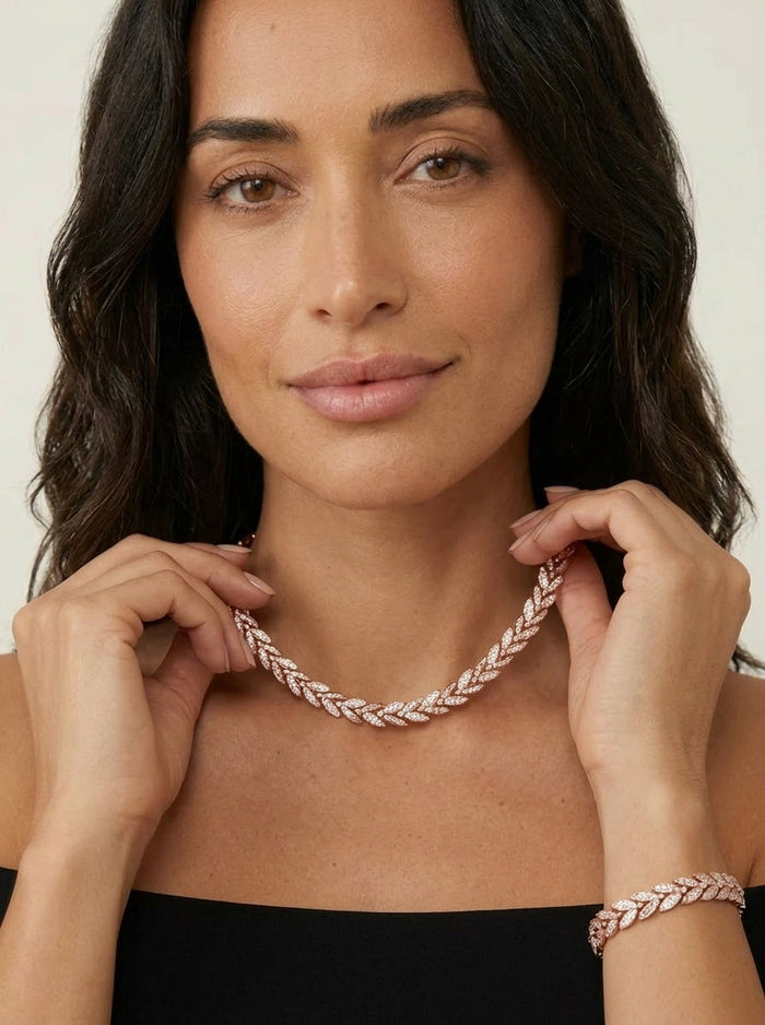 Claire – Collier et bracelet queue de sirène